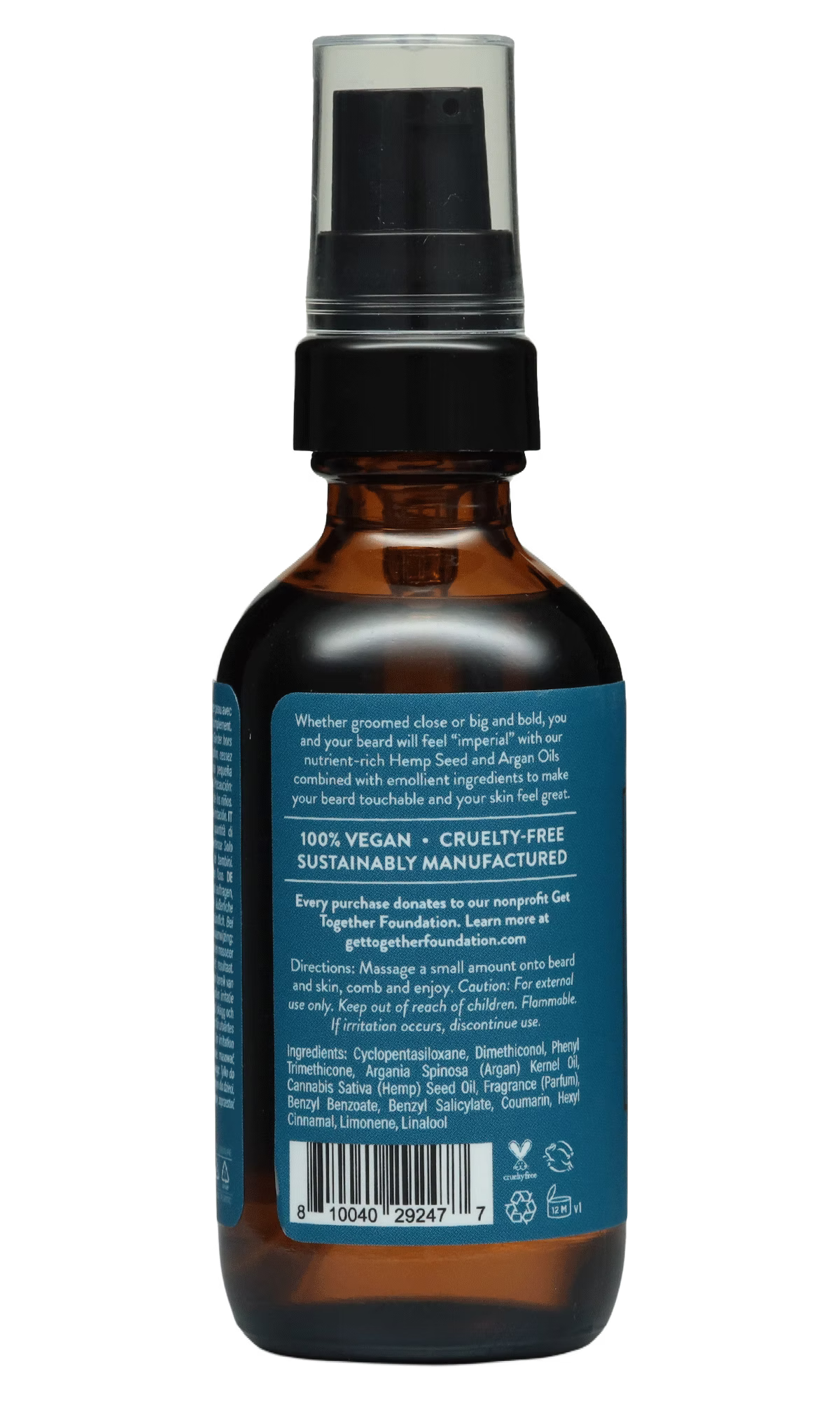 MKS eco for Men Beard Oil image 1