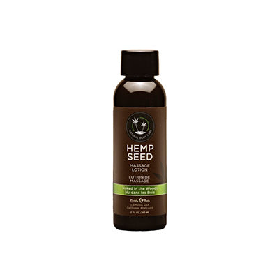 Hemp Seed Massage Lotion Naked in the Woods Scent image 2