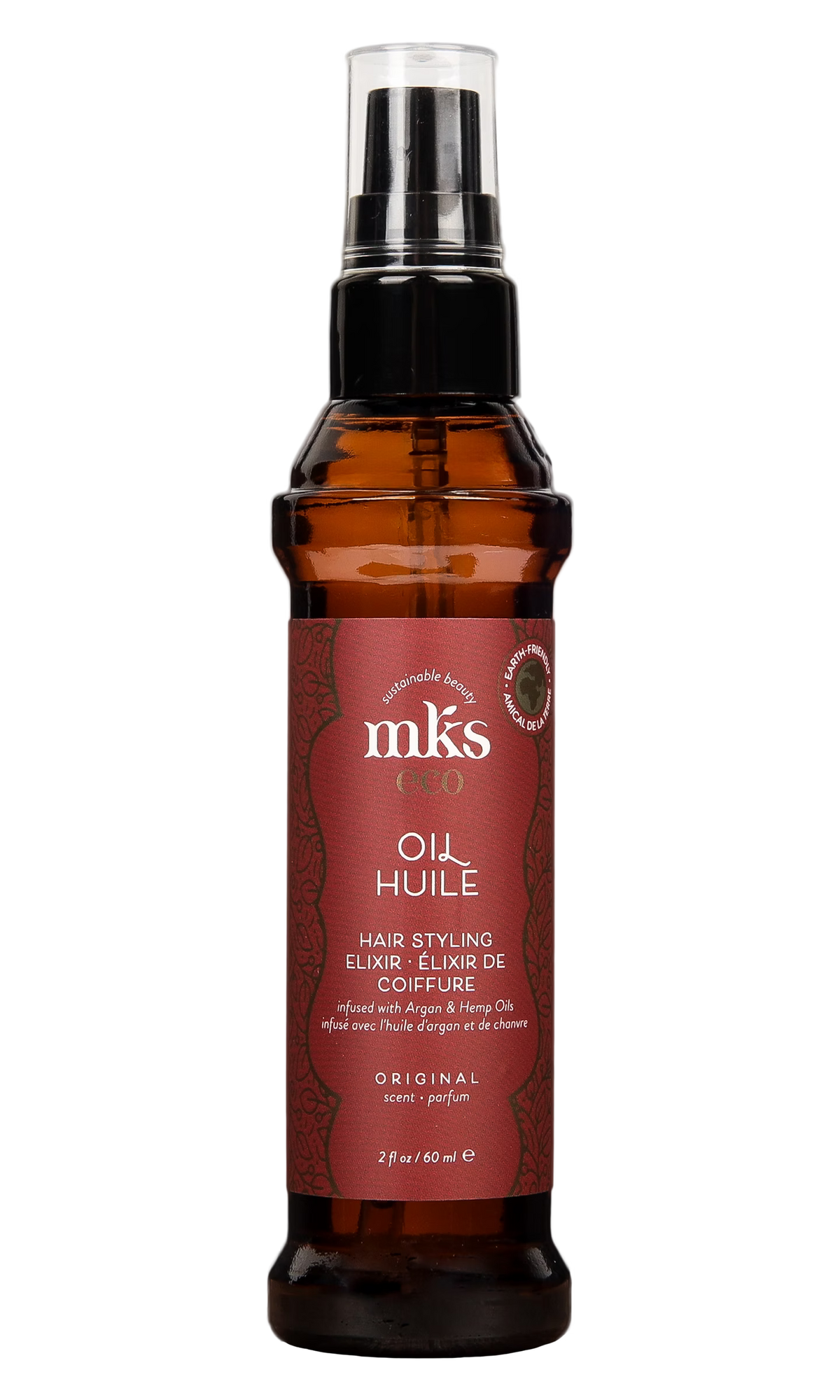 MKS eco Oil Hair Styling Elixir (2 oz, Original Scent) image 0