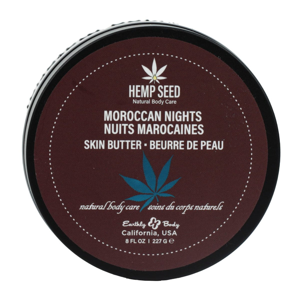 Hemp Seed Skin Butter (8 oz, Moroccan Nights Scent) image 0