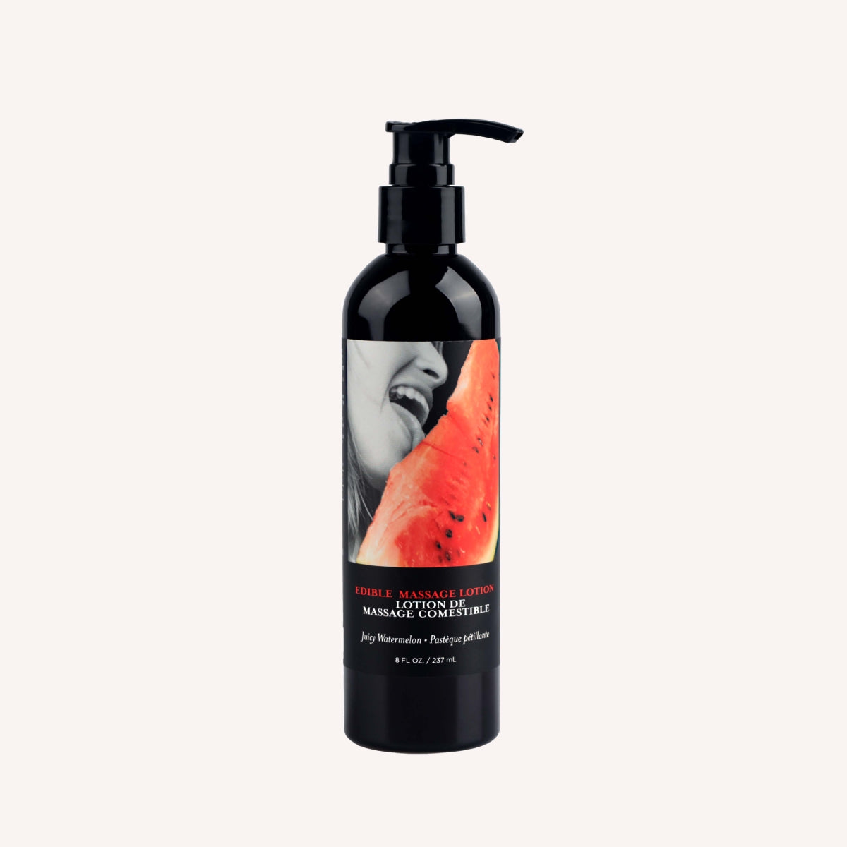 Edible Massage Lotion (Watermelon Flavor) - 8 oz image