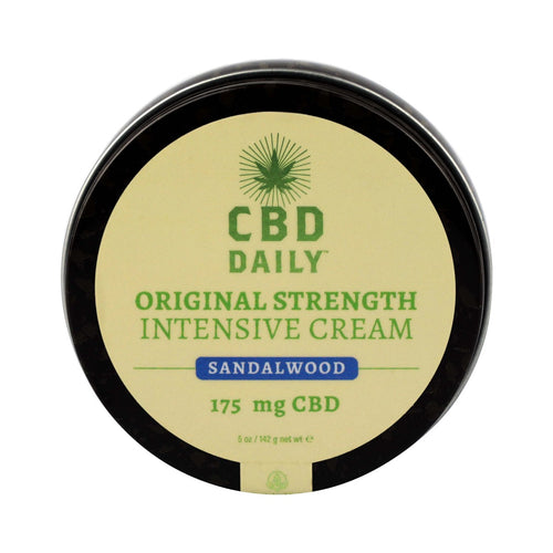 CBD Daily Intensive Cream Original Strength Sandalwood 175 mg image 1