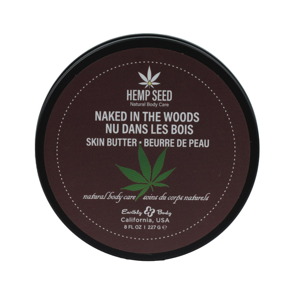 Hemp Seed Skin Butter (8 oz, Naked In The Woods Scent) image 0