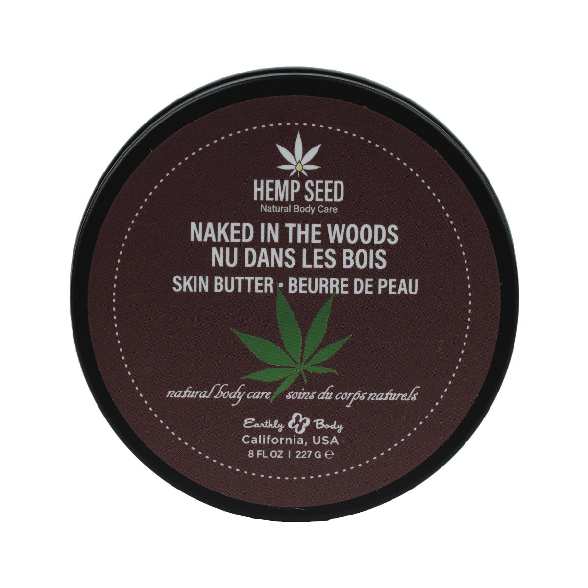 Hemp Seed Skin Butter (8 oz, Naked In The Woods Scent) image 0