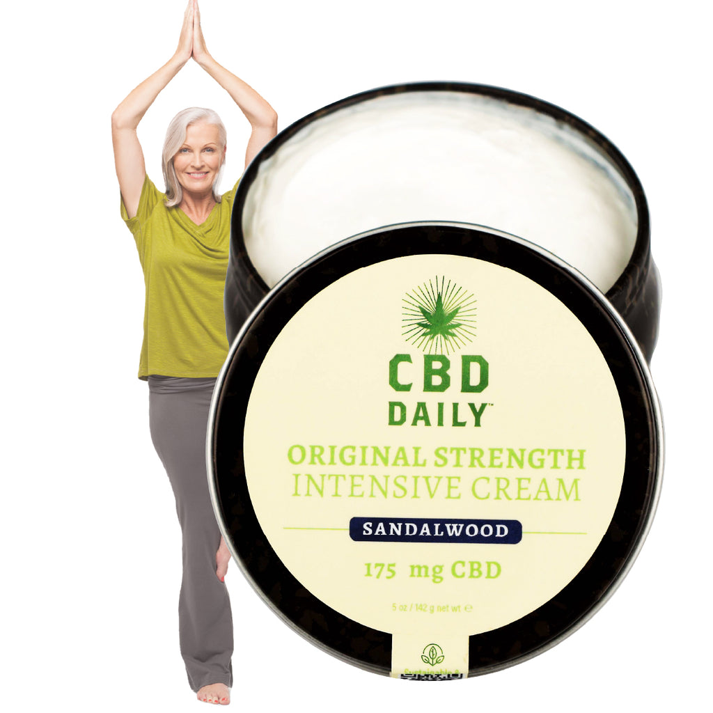 CBD Daily Intensive Cream Original Strength Sandalwood 175 mg image 0