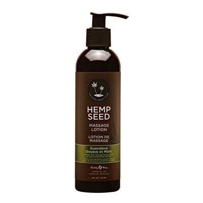 Hemp Seed Massage Lotion (Guavalava Scent) - 8 oz image
