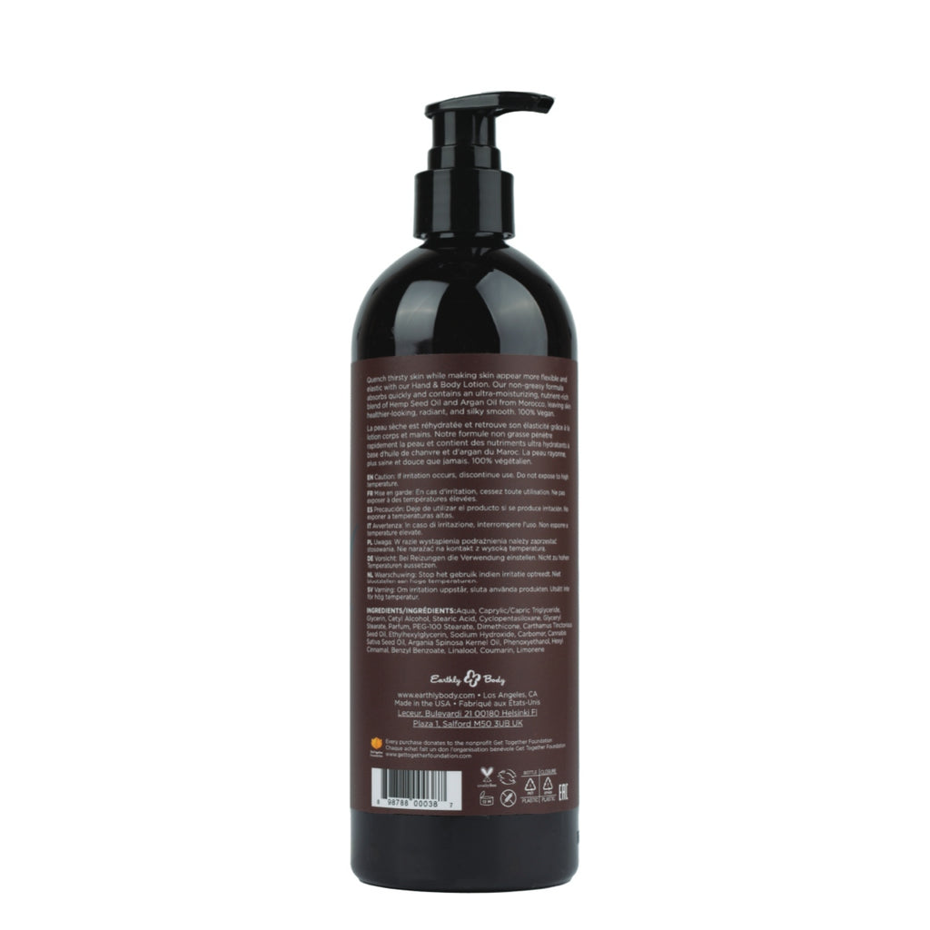 Hemp Seed Hand & Body Lotion Moroccan Nights Scent image 3