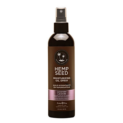 Hemp Seed Moisturizing Oil Spray (8 oz, Lavender Scent) image 0