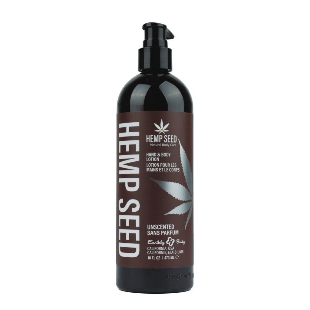 Hemp Seed Hand & Body Lotion (Unscented) - 16 oz image