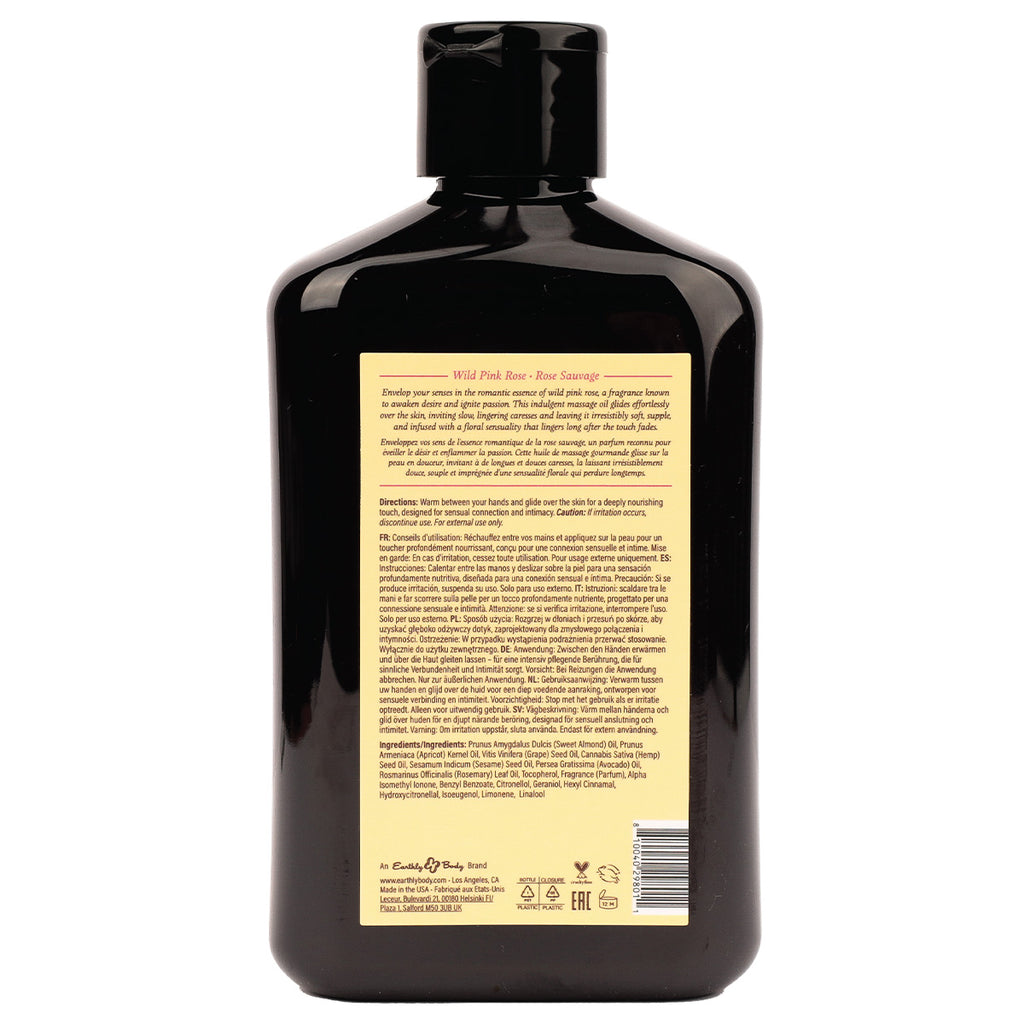 Earthly Body at Night Massage Oil (Wild Pink Rose) image 3
