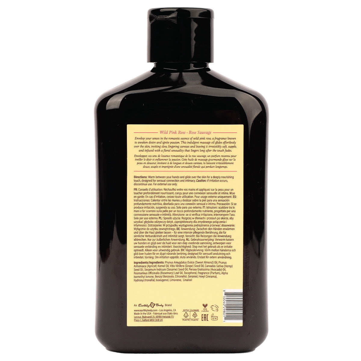 Earthly Body at Night Massage Oil (Wild Pink Rose) image 3