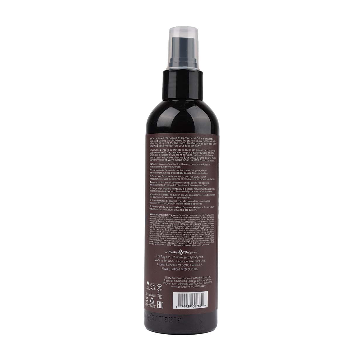 Hemp Seed Body Mist Moroccan Nights Scent image 1