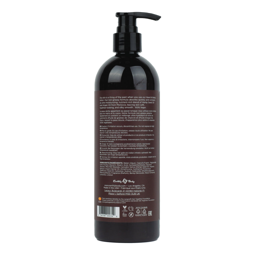 Hemp Seed Hand & Body Lotion Dreamsicle Scent image 3