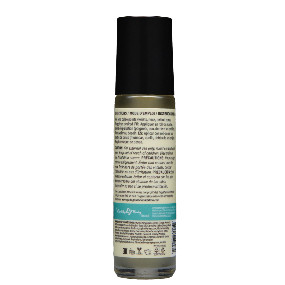 Earthly Body at Night Roll-on Perfume Aphrodisiac Collection Sea Jasmine 0.34oz / 10ml image 2