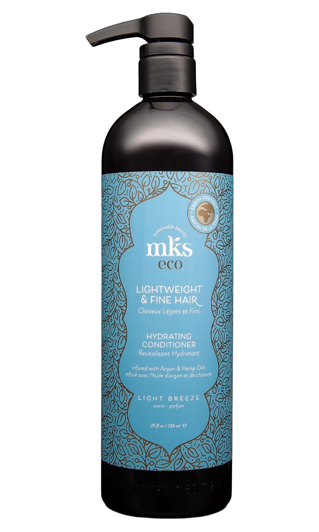 MKS Eco Hydrate Fine Hair Conditioner Light Breeze Scent 25 fl oz / 739 ml (Pro Size) image 0
