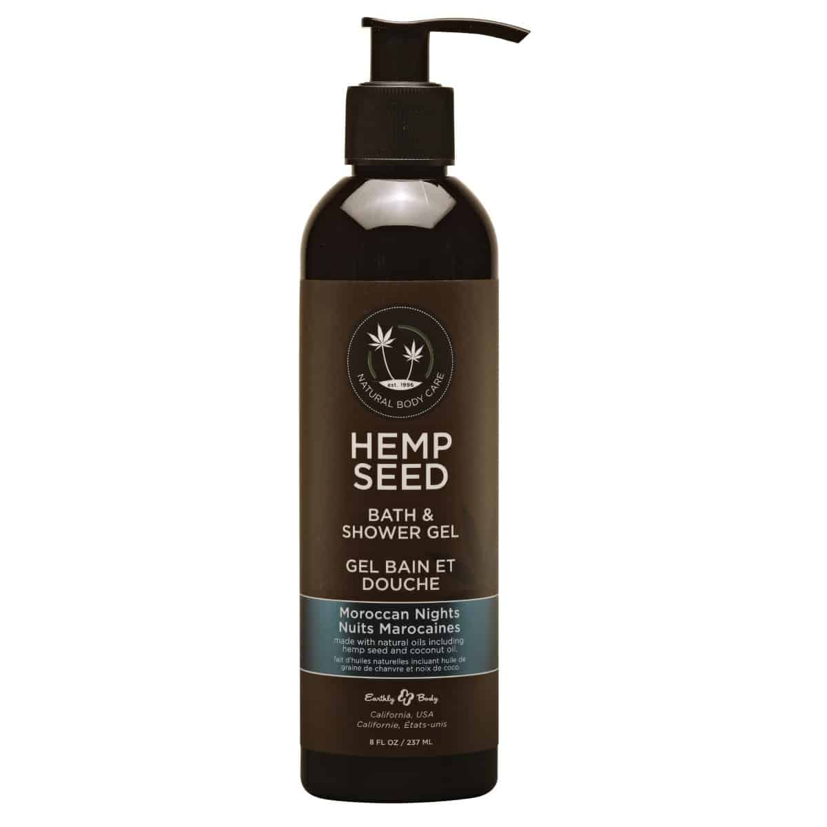 Hemp Seed Bath + Shower Gel Moroccan Nights Scent image 0