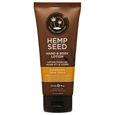 Hemp Seed Hand & Body Lotion Dreamsicle Scent image 1