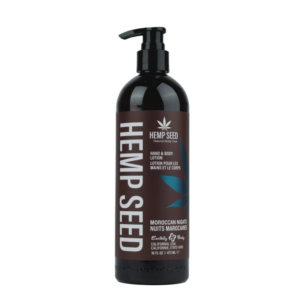 Hemp Seed Hand & Body Lotion Moroccan Nights Scent - 16 oz image