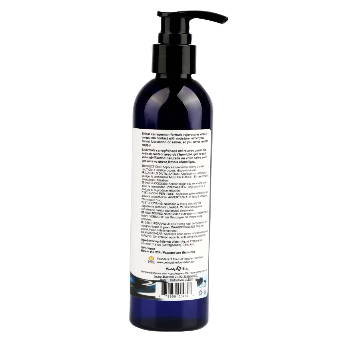 Earthly Body Waterslide Personal Moisturizer image 1