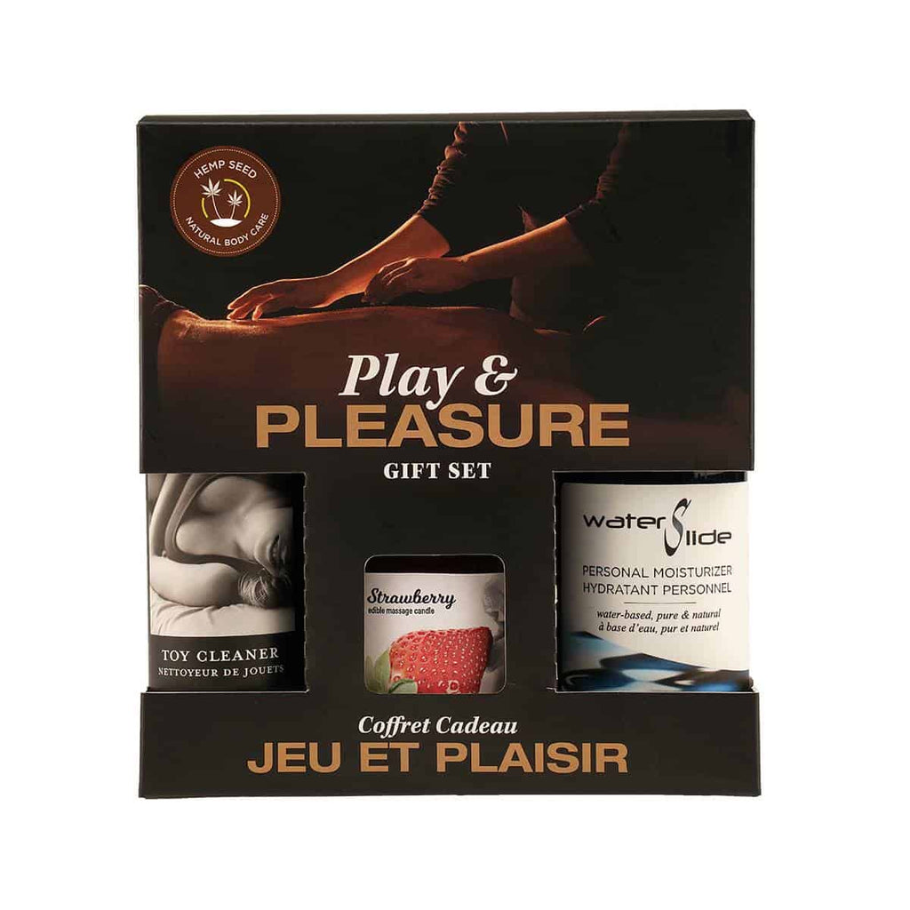 Play & Pleasure Set: Strawberry Scent image 0