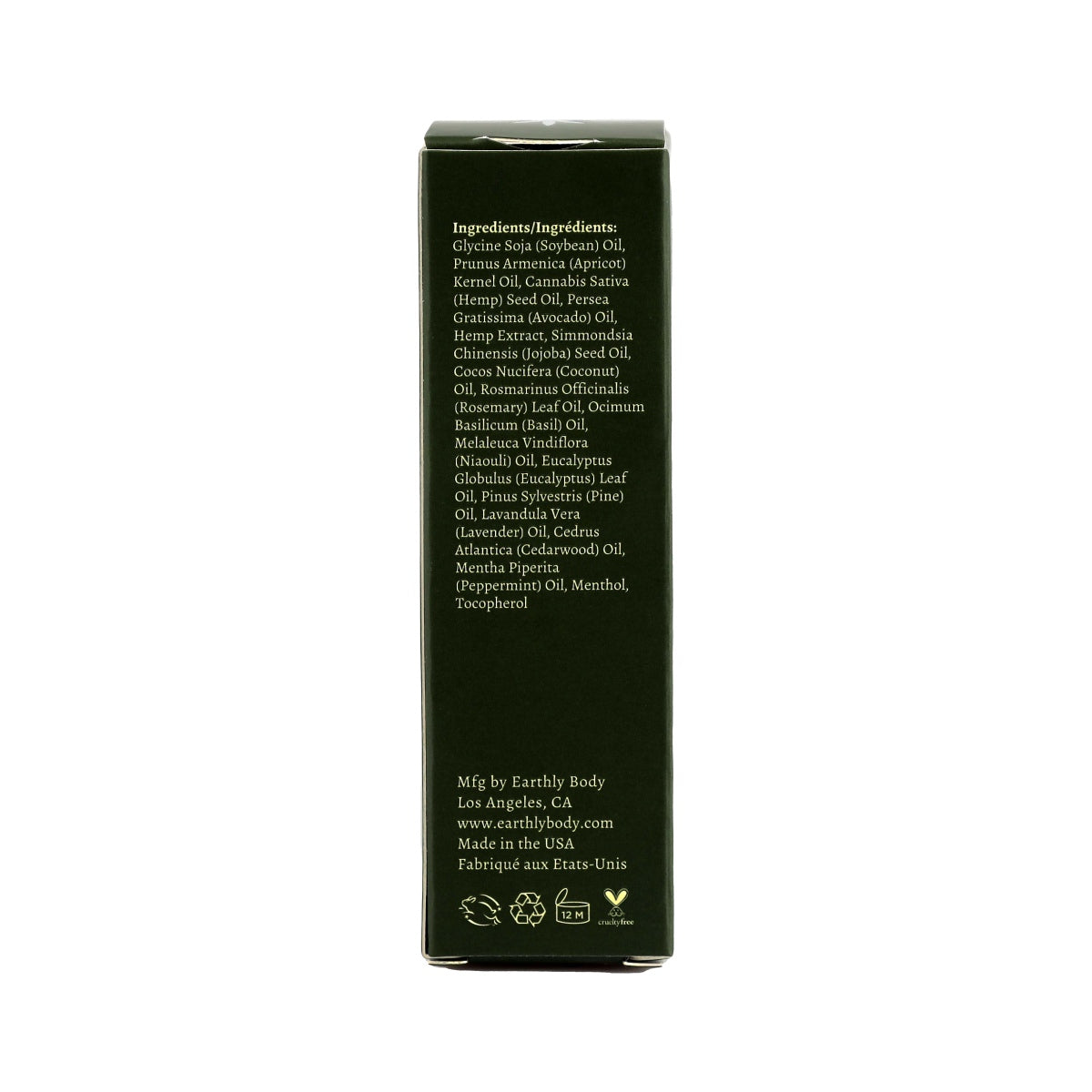 CBD Daily Soothing Serum Triple Strength Original Mint 180 mg image 1