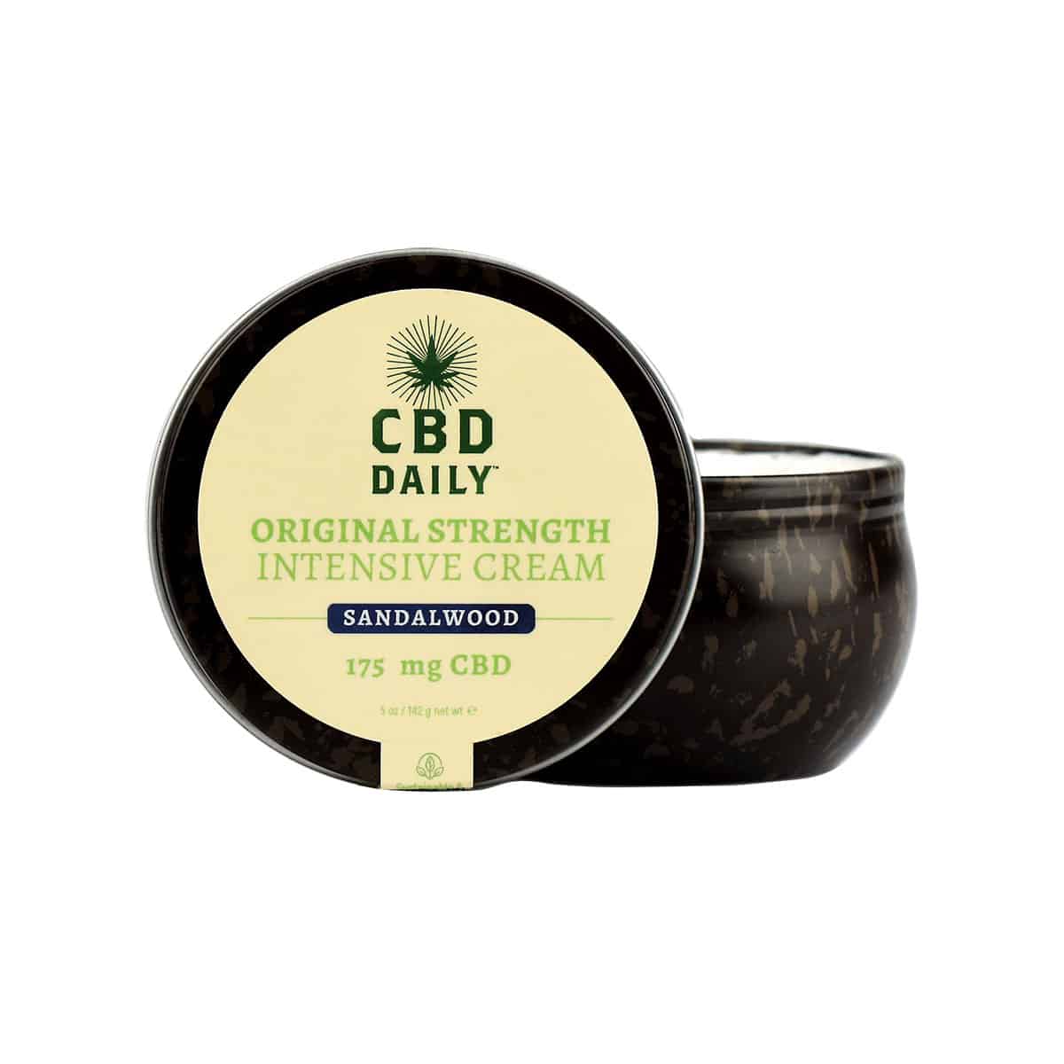 CBD Daily Intensive Cream Original Strength Sandalwood 175 mg image 3