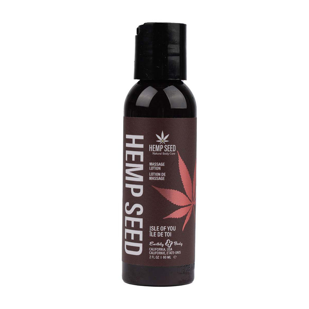 Hemp Seed Massage Lotion (Isle of You Scent) image 2