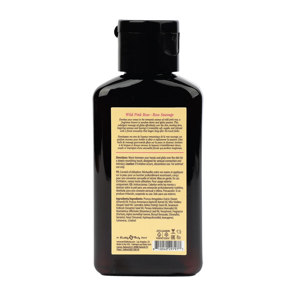 Earthly Body at Night Massage Oil (Wild Pink Rose) image 1