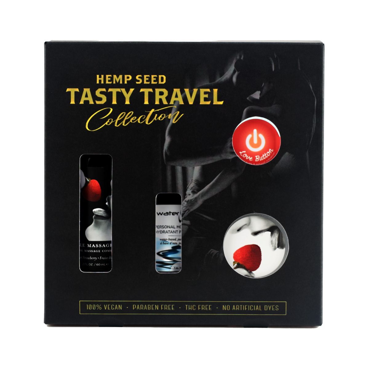 Earthly Body Tasty Travel Gift Set (2 oz, Strawberry Scent) image 0
