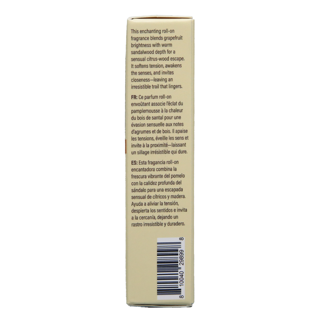 Earthly Body at Night Roll-on Perfume Aphrodisiac Collection Grapefruit Sandalwood 0.34oz / 10ml image 4