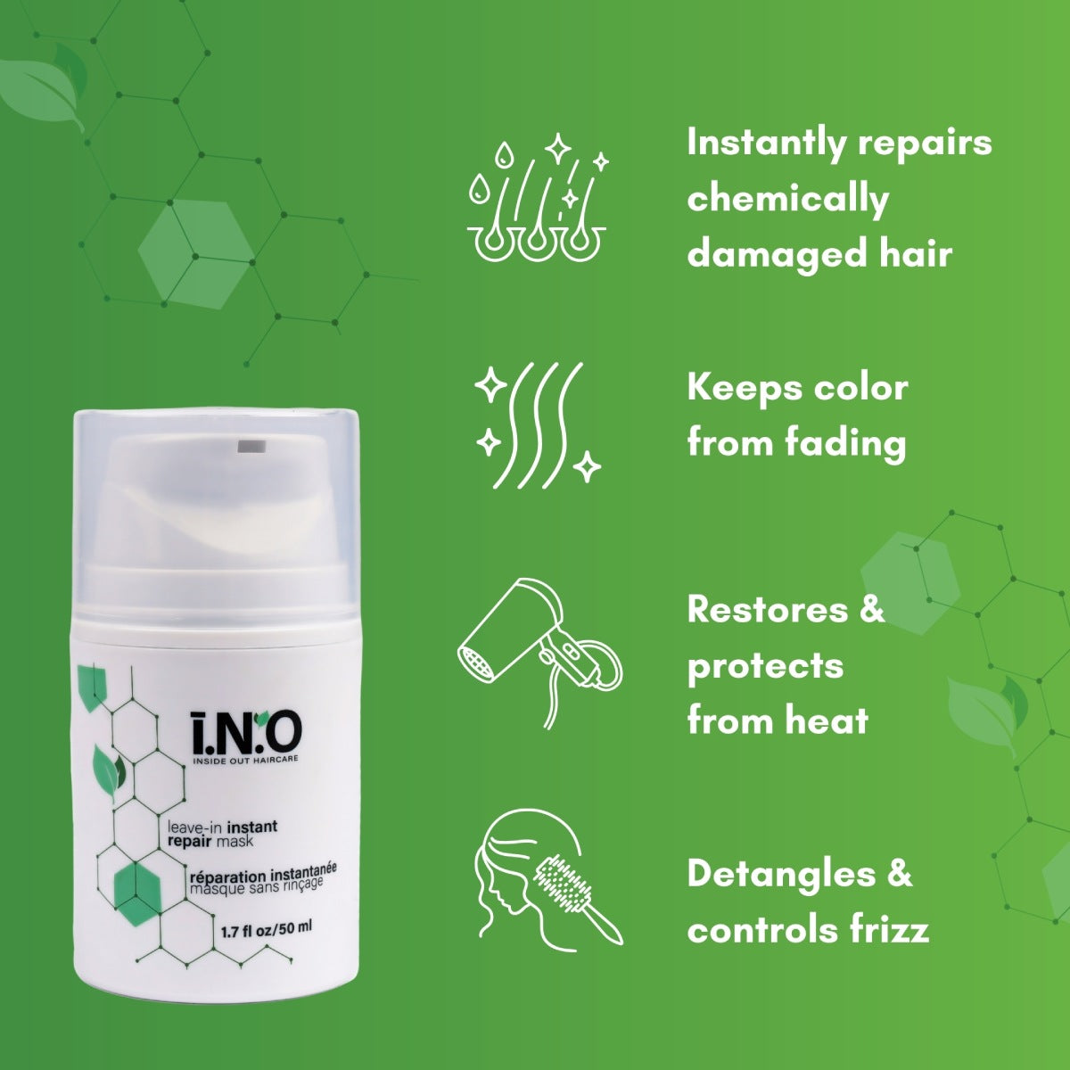 i.N.O Instant Hair Repair Mask image 3