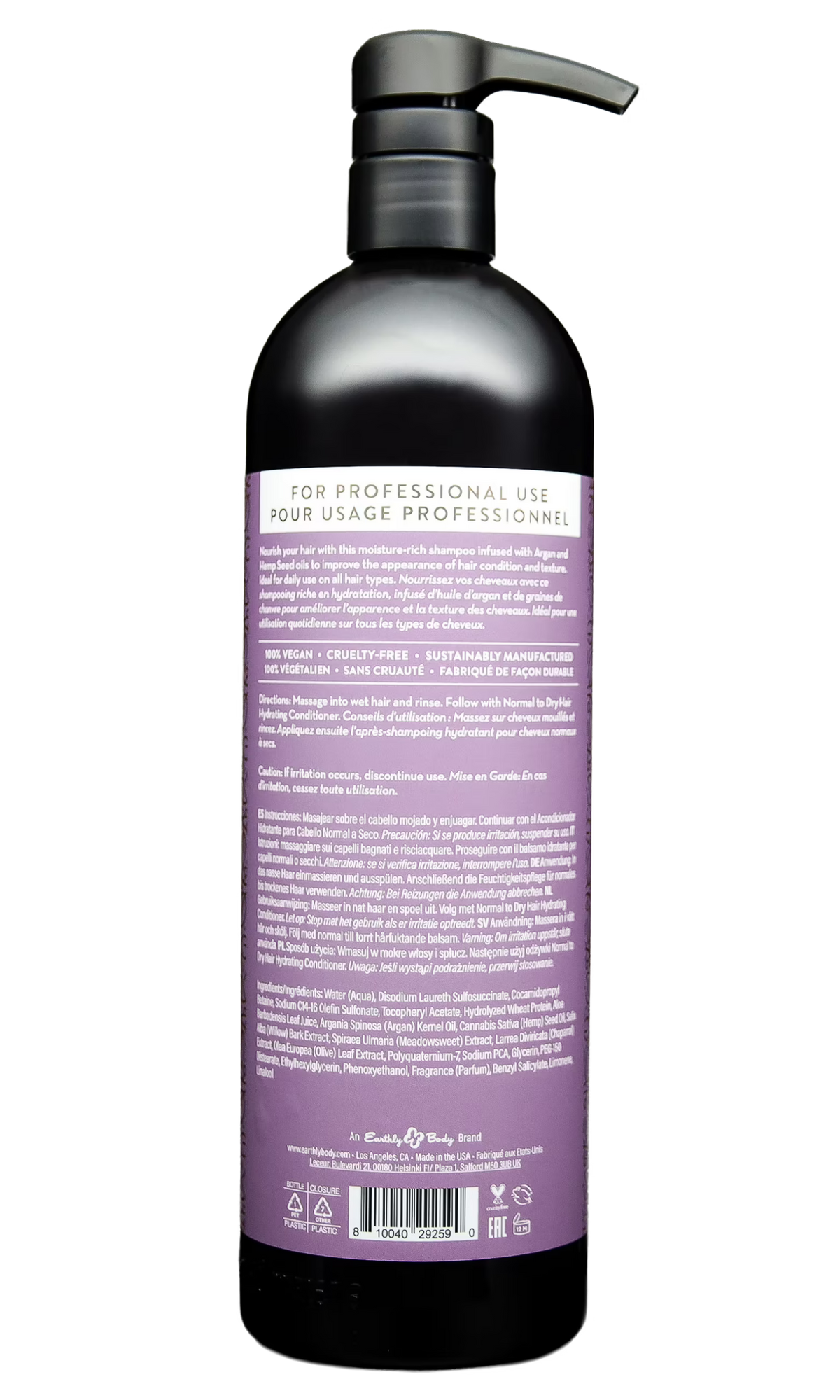 MKS Eco Nourish Daily Shampoo High Tide Scent 25 fl oz / 739 ml (Pro Size) image 1