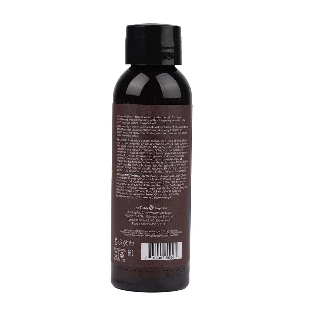 Hemp Seed Massage Oil Beach Daze Scent image 1