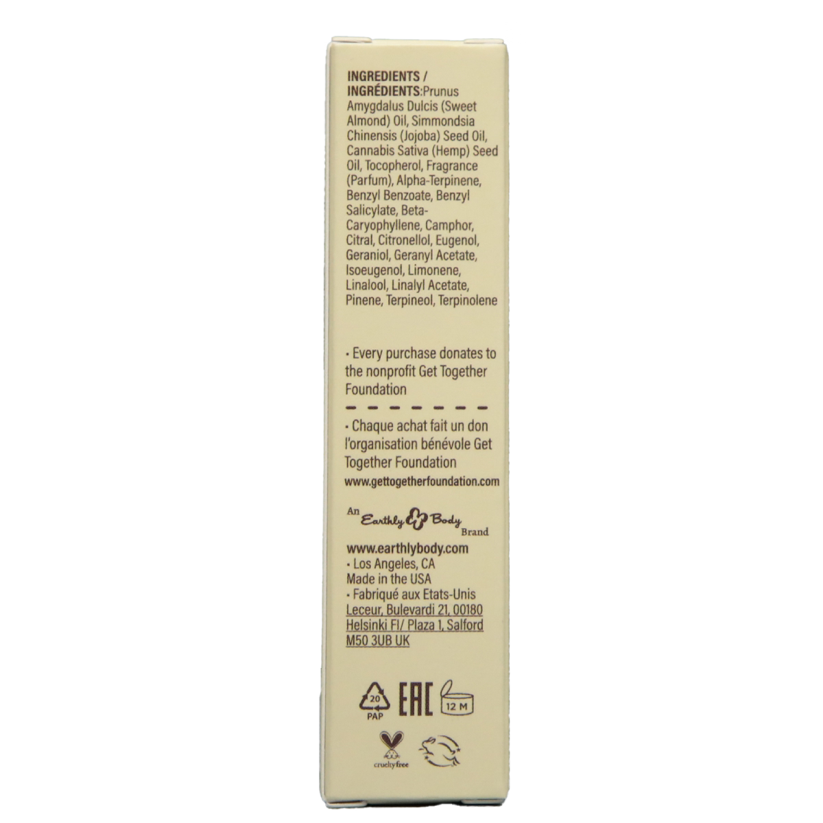 Earthly Body at Night Roll-on Perfume Aphrodisiac Collection Ylang Ylang Lavender 0.34oz / 10ml image 6