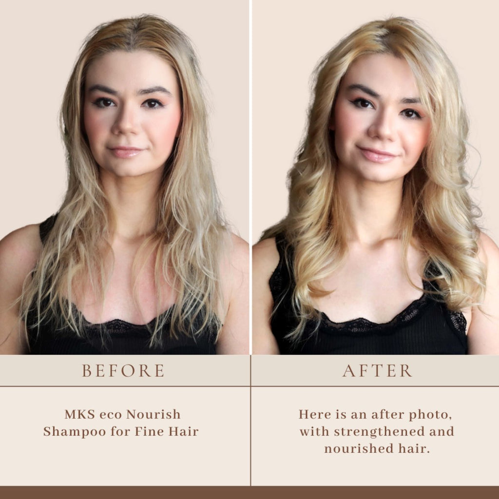 MKS eco Nourish Shampoo for Fine Hair image 3
