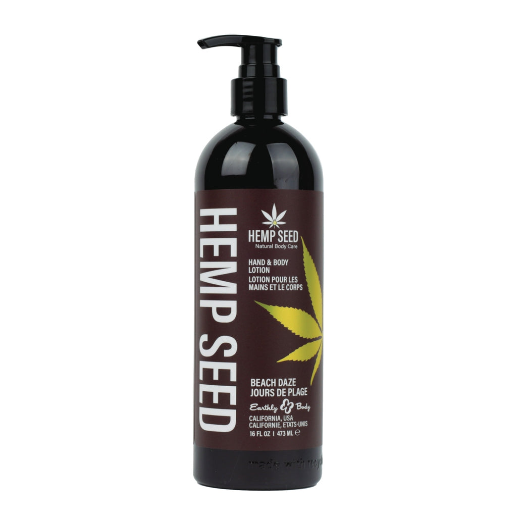 Hemp Seed Hand & Body Lotion Beach Daze Scent - 16 oz image